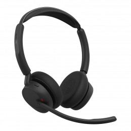 Jabra Evolve3 45 Kuulokkeet Langaton Pääpanta Toimisto puhelukeskus USB A-tyyppi Bluetooth Musta