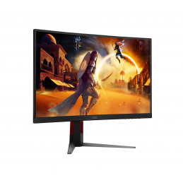 AOC G4 CQ27G4Z2P tietokoneen litteä näyttö 68,6 cm (27") 2560 x 1440 pikseliä Quad HD LCD Musta, Punainen