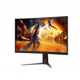 AOC G4 CQ27G4Z2P tietokoneen litteä näyttö 68,6 cm (27") 2560 x 1440 pikseliä Quad HD LCD Musta, Punainen