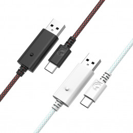 GameSir PJAC10-1 USB-kaapeli 3 m USB A USB C Punainen, Musta