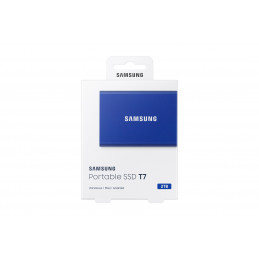 Samsung Portable SSD T7 2000 GB Sininen