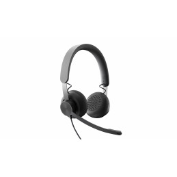 Logitech Zone Wired UC Kuulokkeet Pääpanta USB Type-C Musta