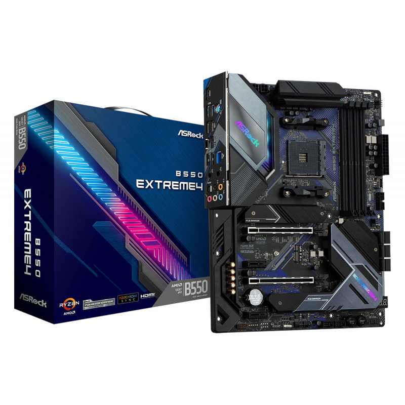 Asrock B550 Extreme4 AMD B550 Kanta AM4 ATX