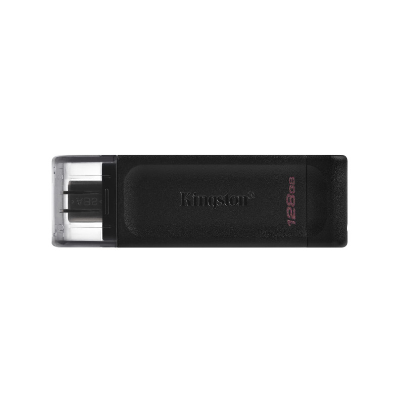 Kingston Technology DataTraveler 70 USB-muisti 128 GB USB Type-C 3.2 Gen 1 (3.1 Gen 1) Musta