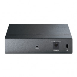 TP-LINK TL-SG105PE verkkokytkin Hallitsematon L2 Gigabit Ethernet (10 100 1000) Power over Ethernet -tuki Musta