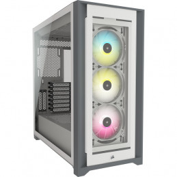 Corsair iCUE 5000X RGB Midi Tower Valkoinen