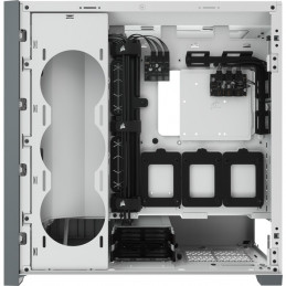Corsair iCUE 5000X RGB Midi Tower Valkoinen
