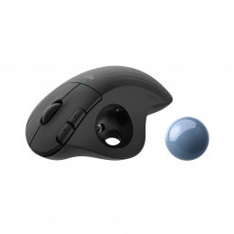 Logitech Ergo M575 hiiri Oikeakätinen Langaton RF + Bluetooth Trackball 2000 DPI
