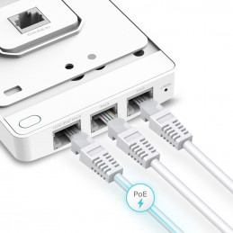 TP-LINK EAP235-Wall 1200 Mbit s Valkoinen Power over Ethernet -tuki