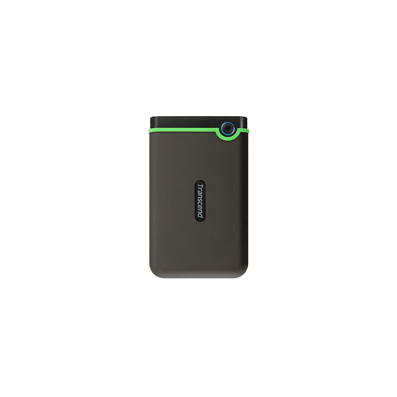 Transcend StoreJet 25M3C ulkoinen kovalevy 2000 GB Musta, Vihreä