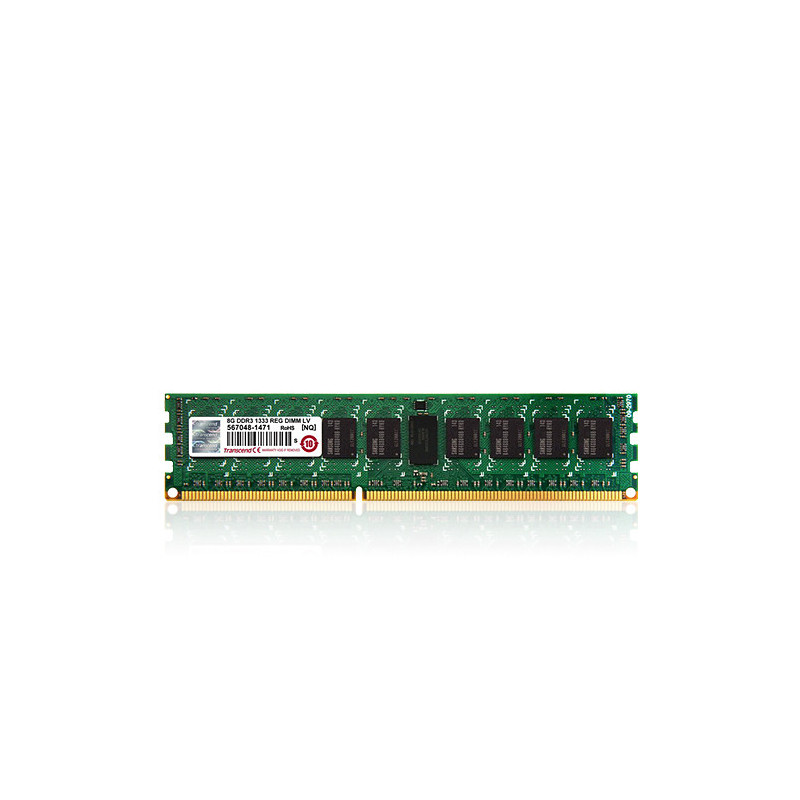 Transcend 16GB DDR3-1600 muistimoduuli 1600 MHz ECC