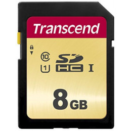 Transcend 8GB, UHS-I, SD flash-muisti SDHC MLC Luokka 10