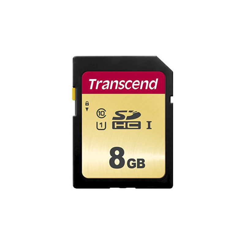 Transcend 8GB, UHS-I, SD flash-muisti SDHC MLC Luokka 10