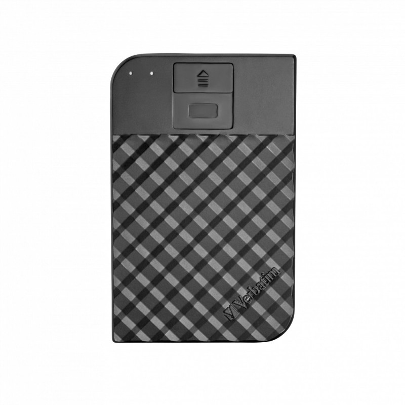 Verbatim Fingerprint Secure ulkoinen kovalevy 1000 GB Musta