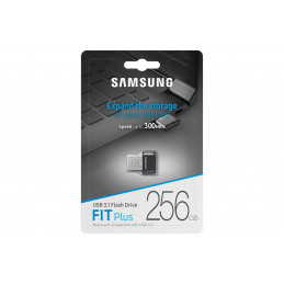 Samsung MUF-256AB USB-muisti 256 GB USB A-tyyppi 3.2 Gen 1 (3.1 Gen 1) Harmaa, Hopea