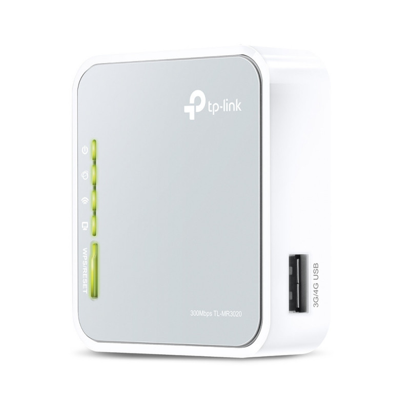TP-LINK TL-MR3020 langaton reititin Nopea Ethernet Yksi kaista (2,4 GHz) 3G