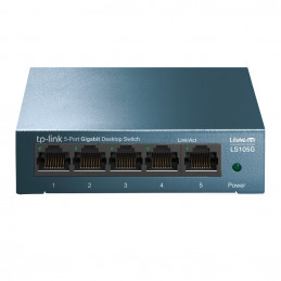 TP-LINK LS105G Hallitsematon Gigabit Ethernet (10 100 1000) Sininen