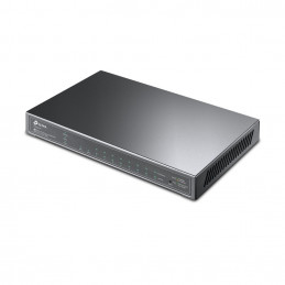 TP-LINK TL-SG2210P verkkokytkin Hallittu L2 L4 Gigabit Ethernet (10 100 1000) Power over Ethernet -tuki Musta