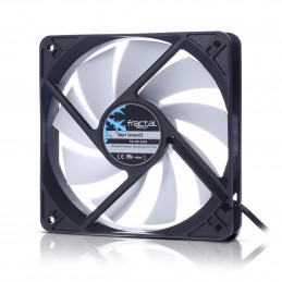 Fractal Design Silent Series R3 50mm Tietokonekotelo Tuuletin 5 cm Musta, Valkoinen