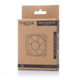 Fractal Design Silent Series R3 50mm Tietokonekotelo Tuuletin 5 cm Musta, Valkoinen