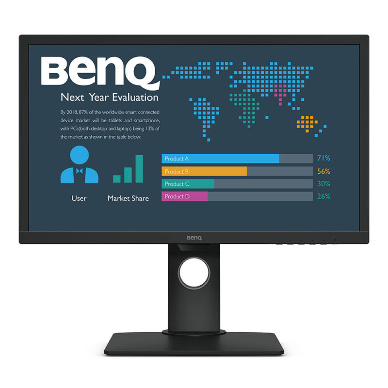 Benq BL2483T 61 cm (24") 1920 x 1080 pikseliä Full HD LED Musta