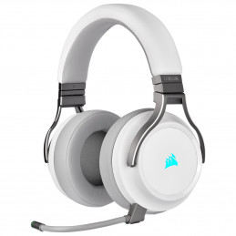 Corsair Virtuoso RGB Kuulokkeet Pääpanta 3,5 mm liitin USB A-tyyppi Valkoinen