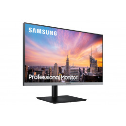 Samsung LS24R650FDU LED display 60,5 cm (23.8") 1920 x 1080 pikseliä Full HD Musta, Harmaa