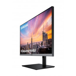 Samsung LS24R650FDU LED display 60,5 cm (23.8") 1920 x 1080 pikseliä Full HD Musta, Harmaa