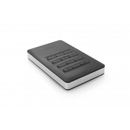 Verbatim Store'n'Go ulkoinen kovalevy 1000 GB Musta, Hopea