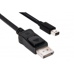 CLUB3D Mini DisplayPort to DisplayPort 1.4 HBR3 8K60Hz Cable, 2 Meter   6.56 Feet