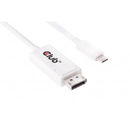 CLUB3D USB 3.1 Type C Cable to DisplayPort 1.2 UHD Adapter