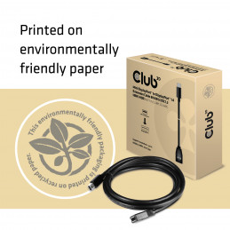 CLUB3D cac-1121 1 m Mini DisplayPort DisplayPort Musta