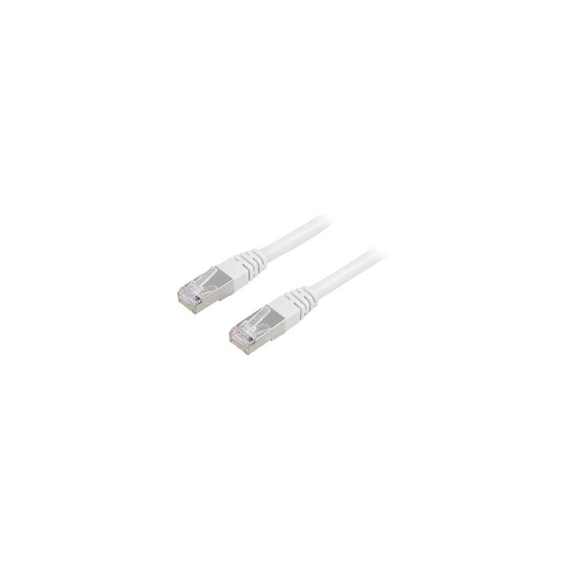 Deltaco FTP Cat6 verkkokaapeli Valkoinen 5 m