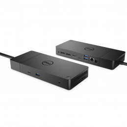 DELL WD19DC Langallinen USB 3.2 Gen 1 (3.1 Gen 1) Type-C Musta