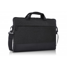 DELL 460-BCFJ laukku kannettavalle tietokoneelle 38,1 cm (15") Suojakotelo Musta, Harmaa
