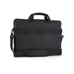 DELL 460-BCFJ laukku kannettavalle tietokoneelle 38,1 cm (15") Suojakotelo Musta, Harmaa