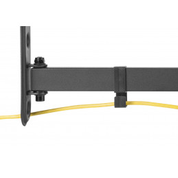 Deltaco ARM-0253 TV-kiinnike 106,7 cm (42") Musta