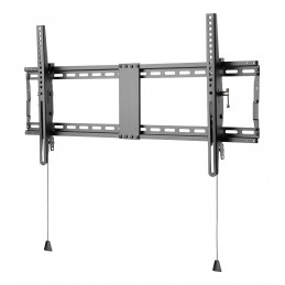 Deltaco ARM-0205 TV-kiinnike 2,29 m (90") Musta
