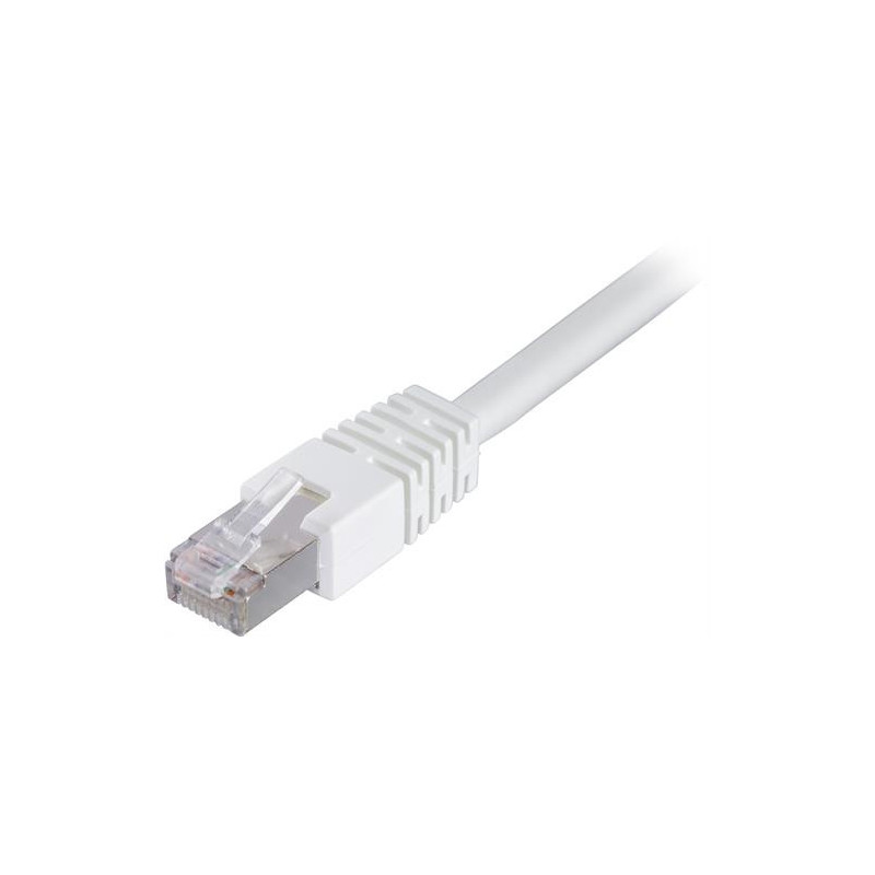 Deltaco STP-611V verkkokaapeli Valkoinen 1,5 m Cat6 F UTP (FTP)
