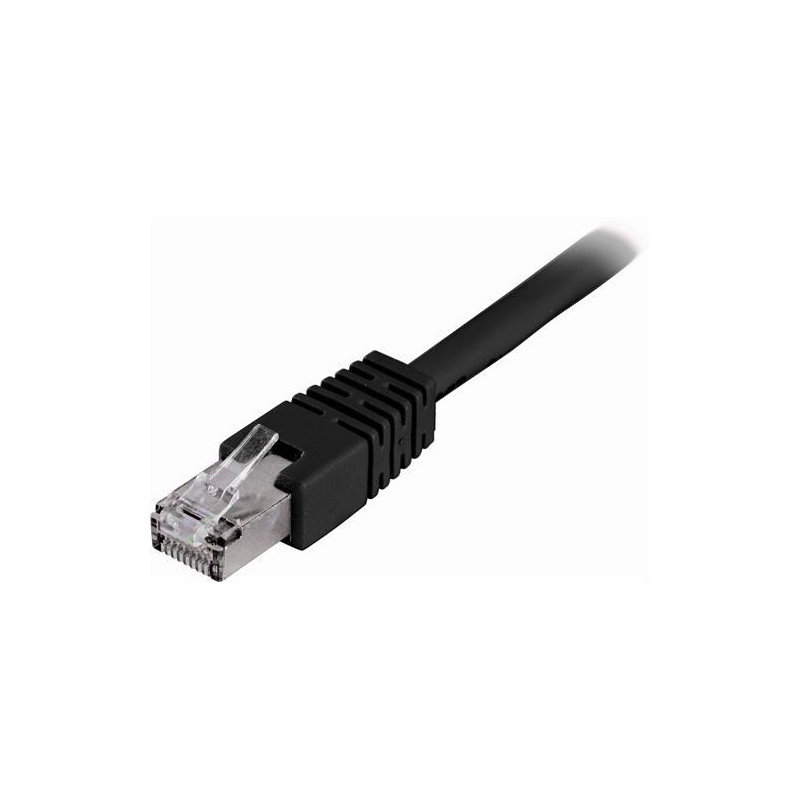 Deltaco STP-620S verkkokaapeli Musta 20 m Cat6 F UTP (FTP)