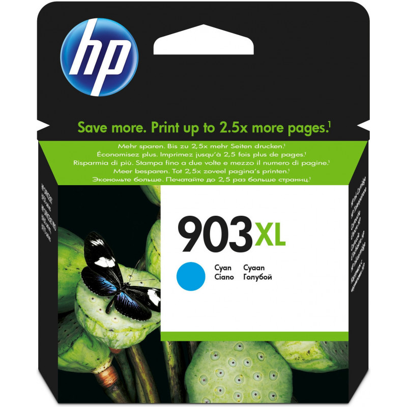 HP 903XL Alkuperäinen Korkea (XL) värintuotto Syaani