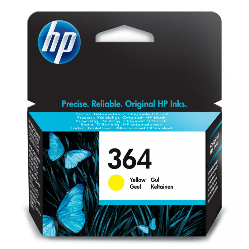 HP 364 1 kpl Alkuperäinen Perusvärintuotto Keltainen