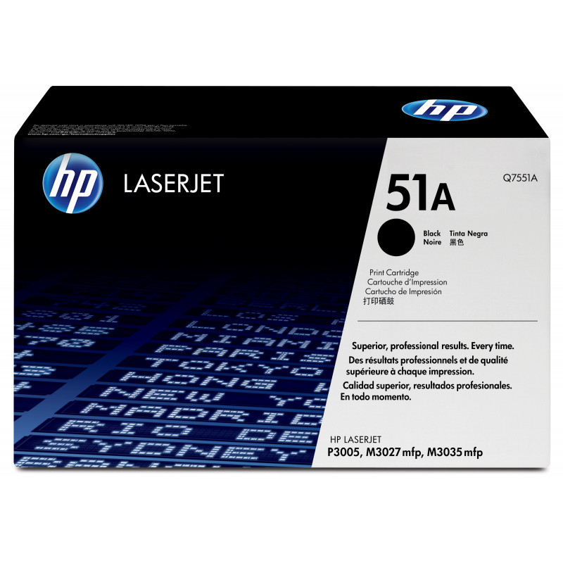 HP 51A 1 kpl Alkuperäinen Musta