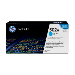 HP 502A 1 kpl Alkuperäinen Syaani