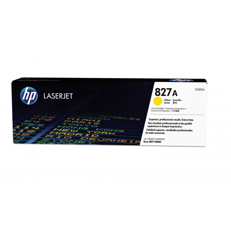 HP 827A 1 kpl Alkuperäinen Keltainen