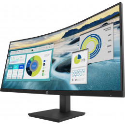 HP P34hc G4 86,4 cm (34") 3440 x 1440 pikseliä Quad HD LED Musta