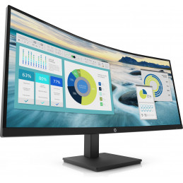 HP P34hc G4 86,4 cm (34") 3440 x 1440 pikseliä Quad HD LED Musta