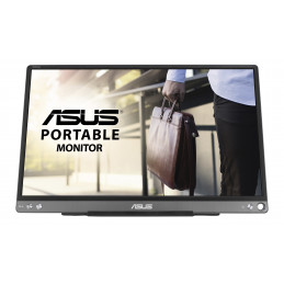 ASUS ZenScreen MB16ACE 39,6 cm (15.6") 1920 x 1080 pikseliä Full HD LED Harmaa