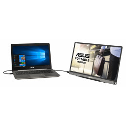 ASUS ZenScreen MB16ACE 39,6 cm (15.6") 1920 x 1080 pikseliä Full HD LED Harmaa