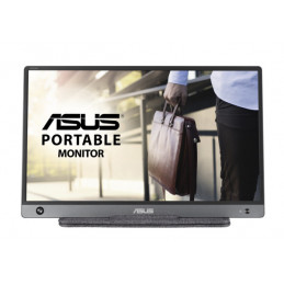 ASUS MB16AH 39,6 cm (15.6") 1920 x 1080 pikseliä Full HD Musta, Harmaa